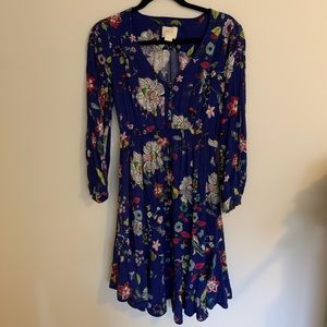 Anthropology by Maeve floral print dress